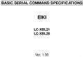 Icon of LC-XBL21 RS-232 Basic Serial Commands
